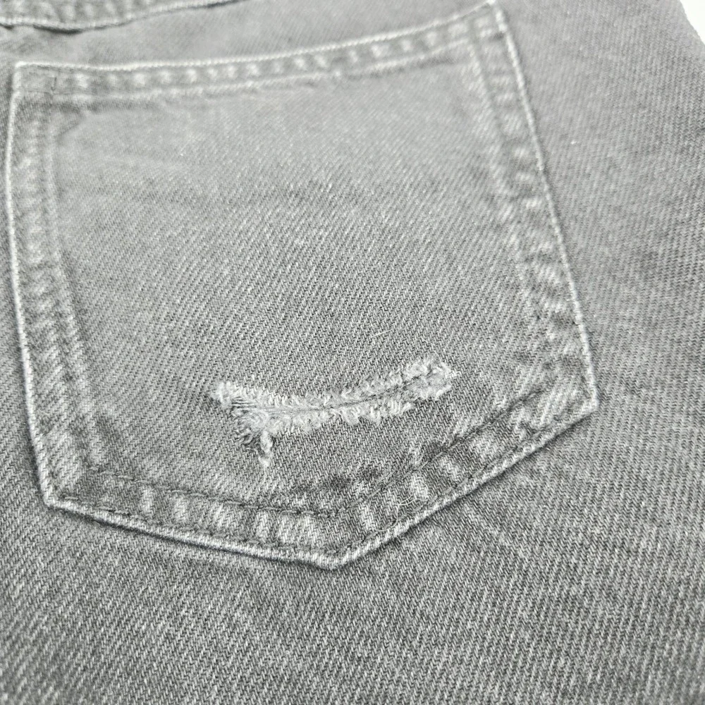 Zara Kids Distressed Black Denim Shorts Cut Offs Big Girls‎ 11-12 Years Jorts